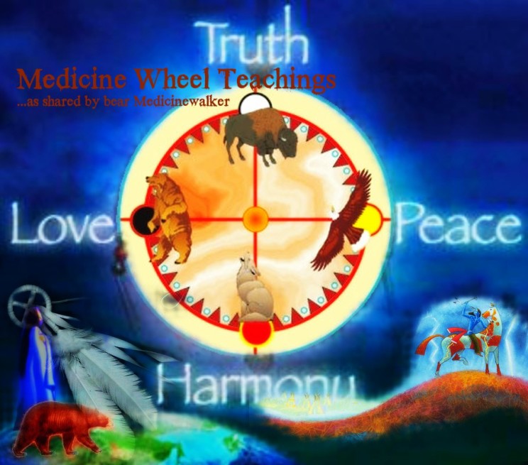 Medicine Wheel Teachings …as shared by bear Medicinewalker | bear ...